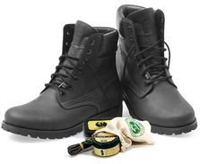 Panama Jack - Panama 03 C3 Napa Grass - Enkellaarsjes - Zwart - Nappa Leer