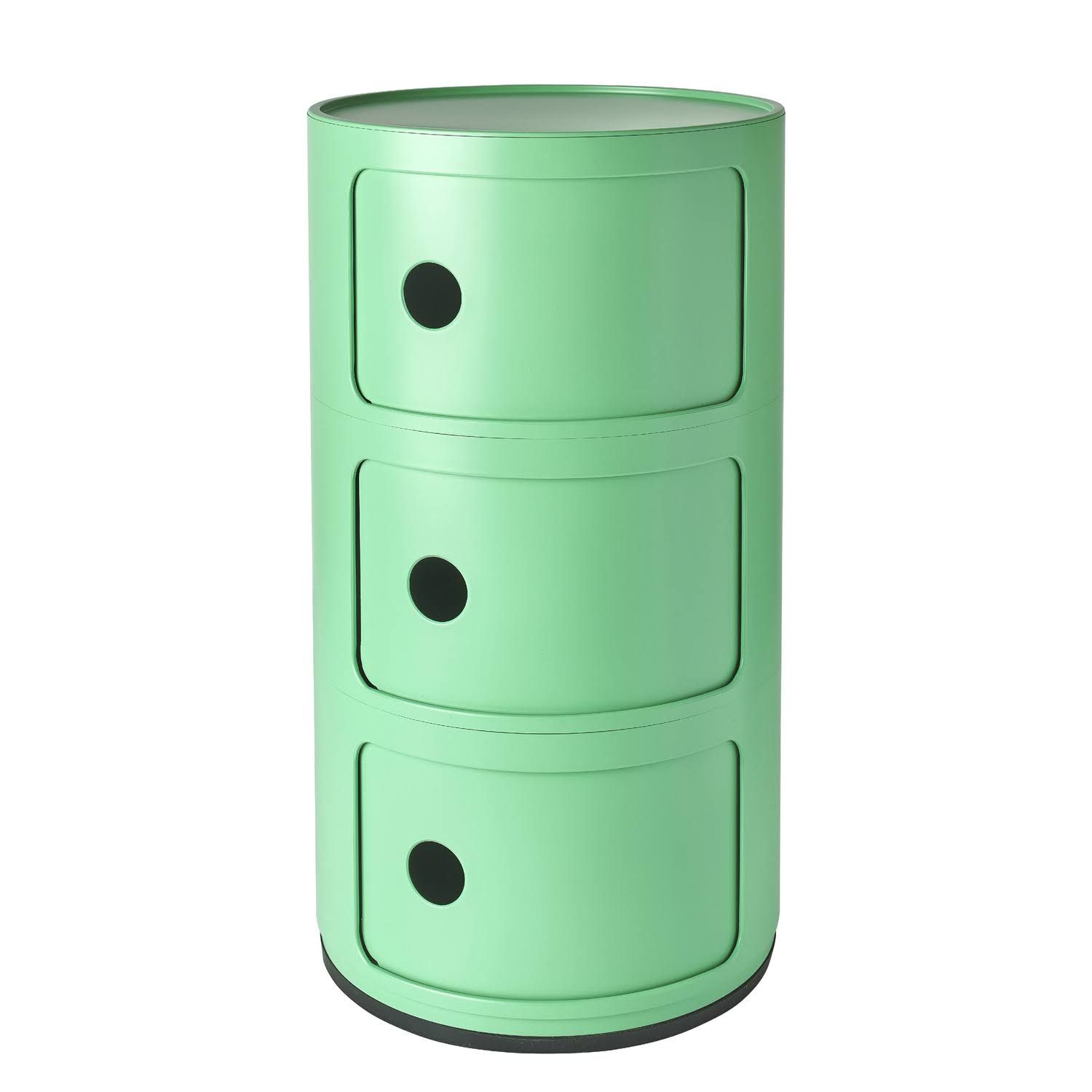 Kartell Componibili 3 Elemente Grün Matt