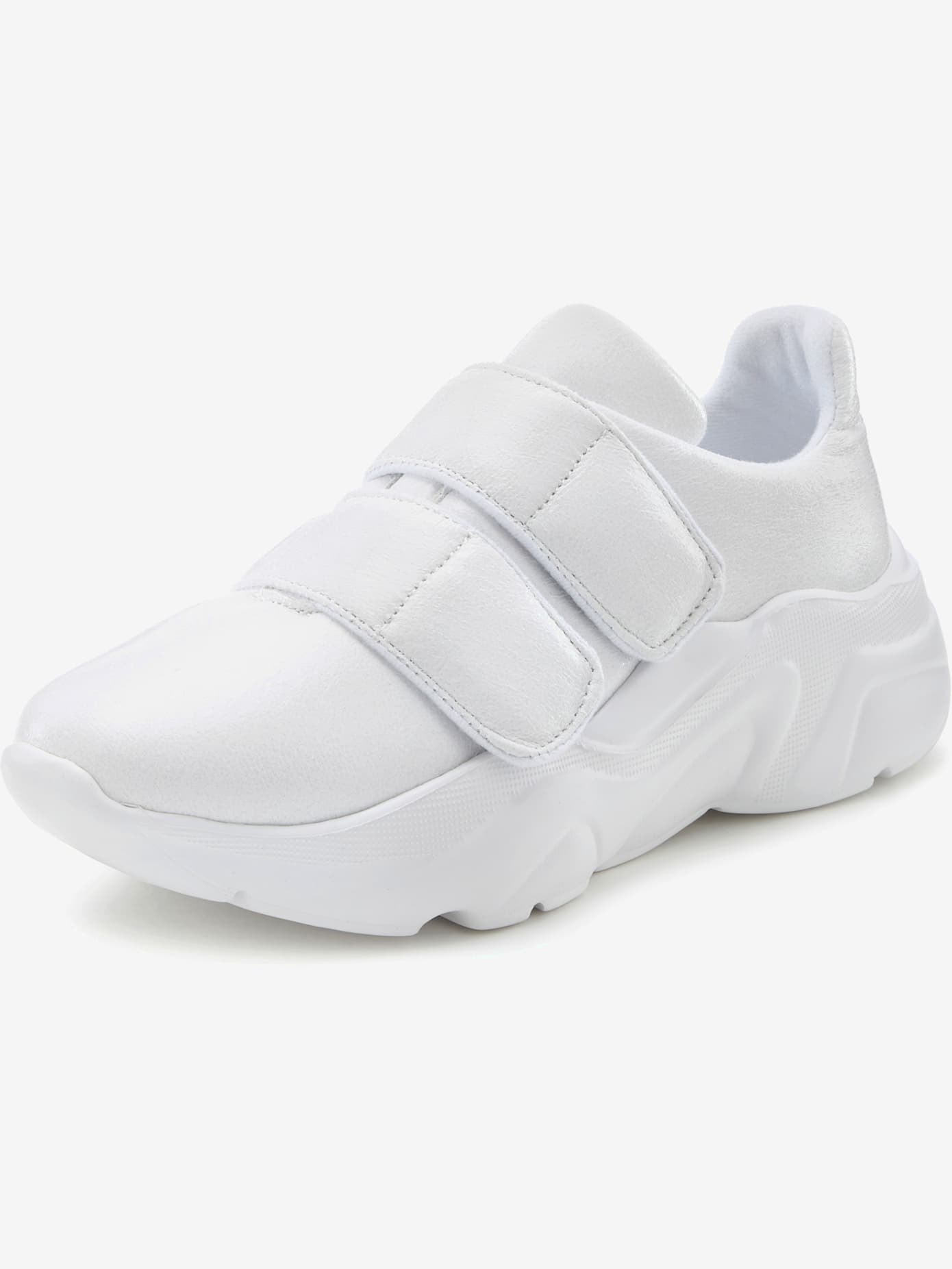 Baskets sneakers avec fermeture auto-agrippante pour faciliter l'enfilage