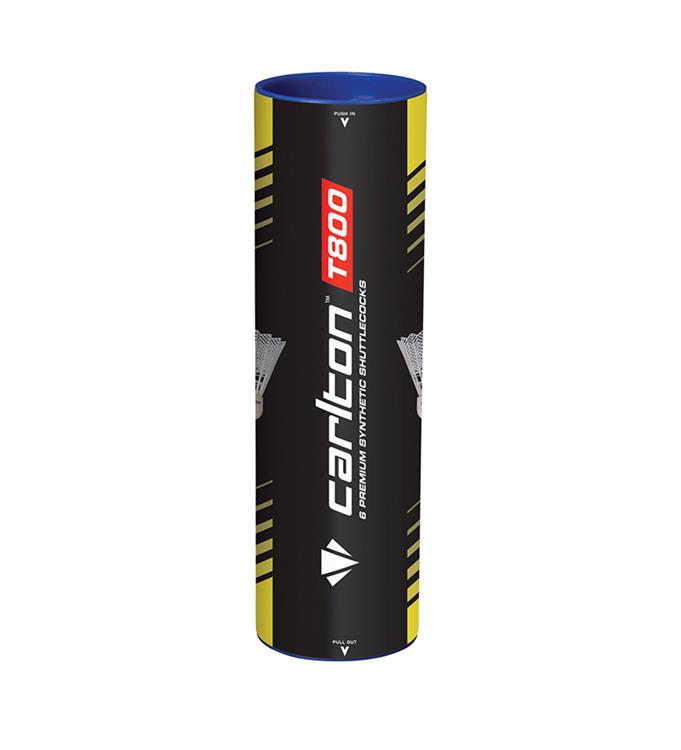 Carlton BS T800 WHTBLU 6PK Badmintonshuttels