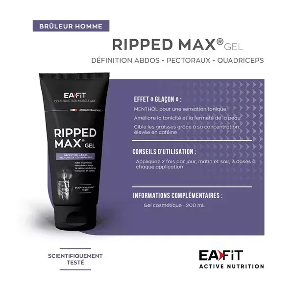 Eafit Ripped Max Abs Gel 200ml