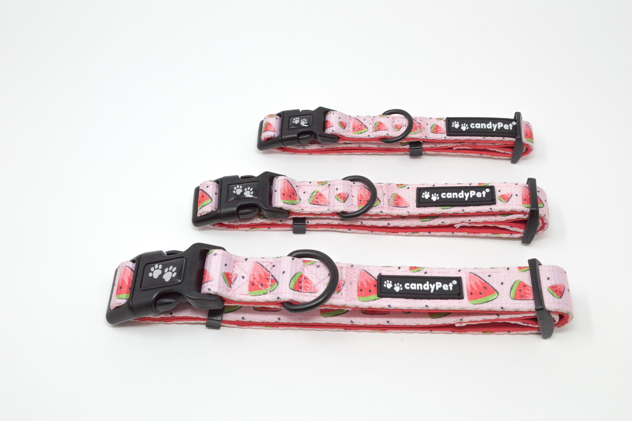 Colarinho Click de Nylon – Melancia