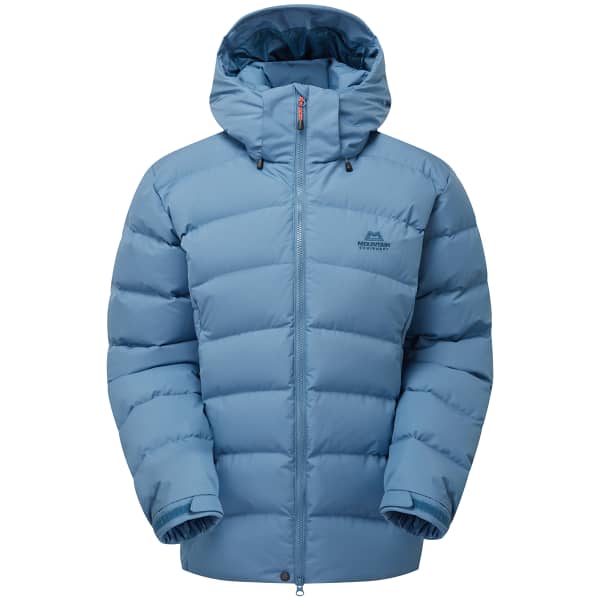 Doudoune ski de randonnée MOUNTAIN EQUIPMENT LIGHTLINE ECO W JKT STELLAR BLUE