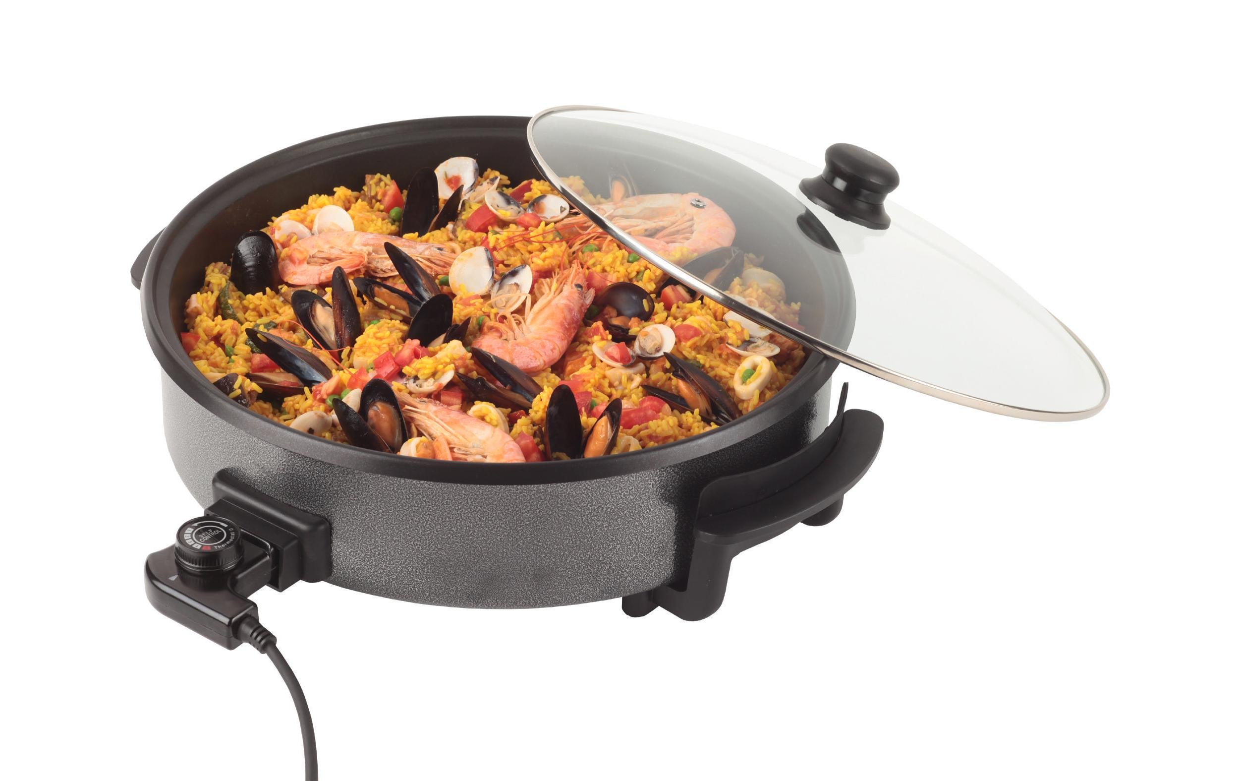 Pizzaofen OHM-PAN-4042 GrillpfanneElektrische Pfanne