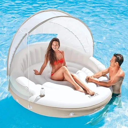 Intex Canopy Island Badeinsel mit Sonnendach