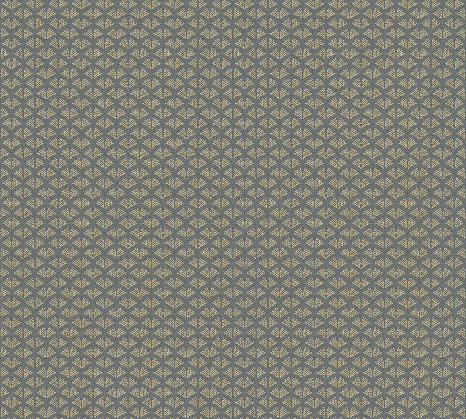 Vliestapete - grau-gold - Grafik - 10 Meter