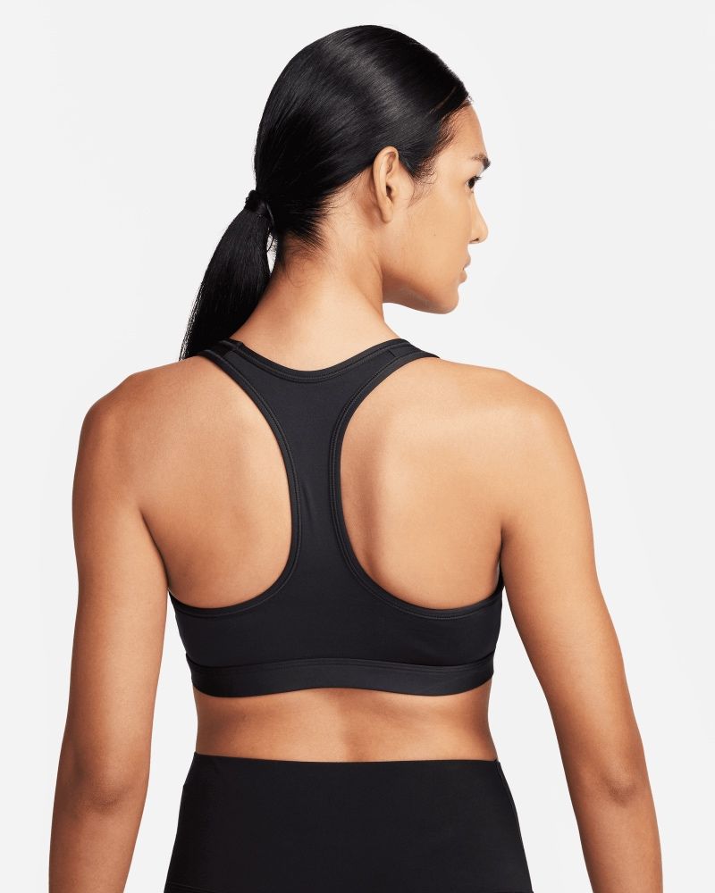 Brassière Nike Swoosh Noir pour femme