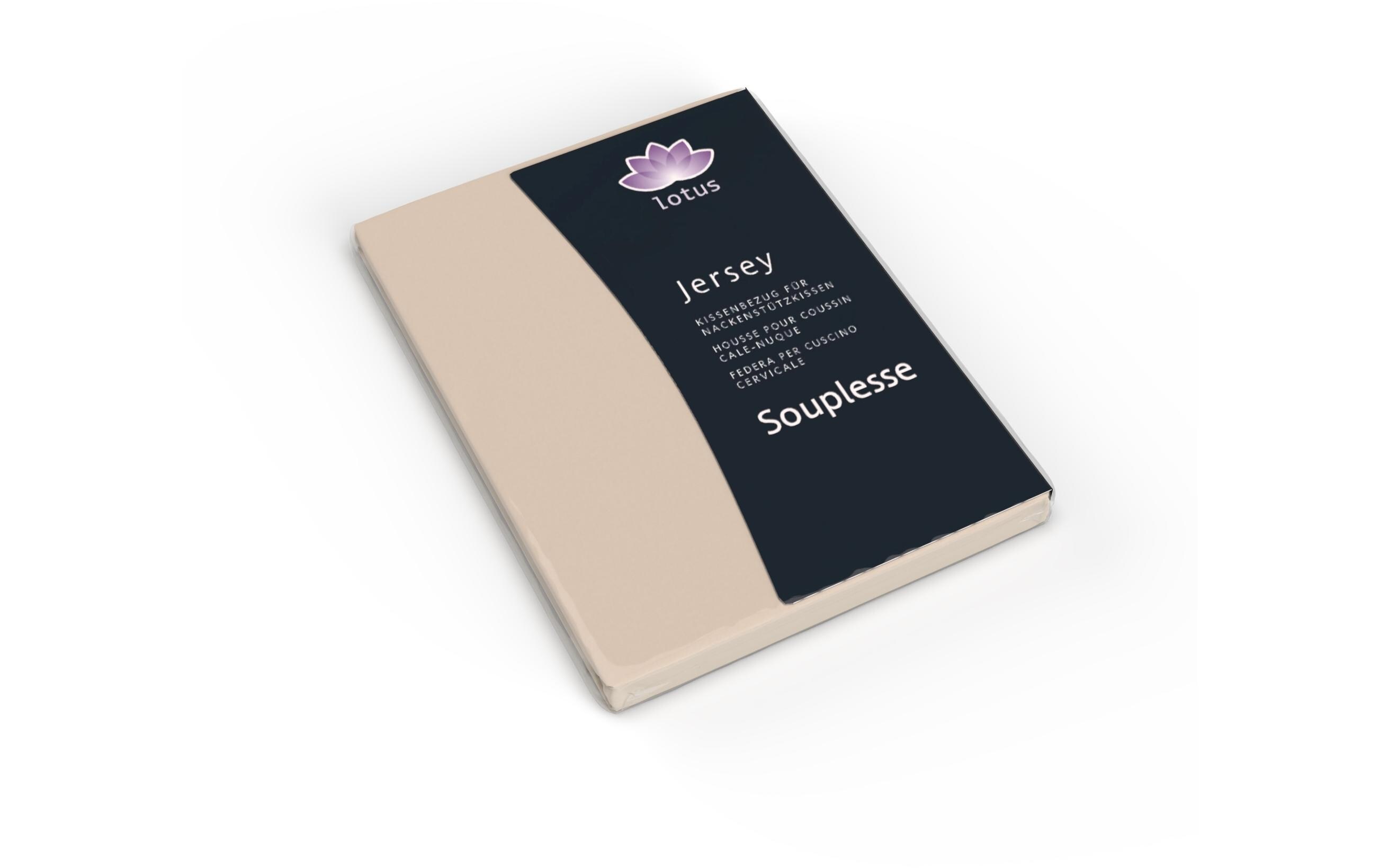 Kopfkissenbezug Lotus Souplesse 40 x 60 cm, SandErsatzbezug