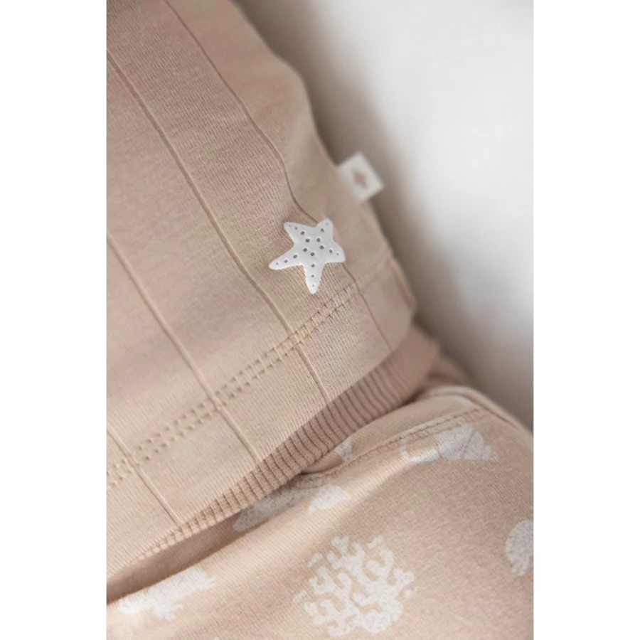 Feetje Langarmshirt Ocean Child Sand Melange