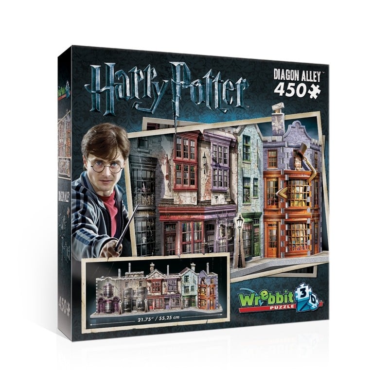 Wrebbit 3D Puslespil - Harry Potter - Diagon Alley