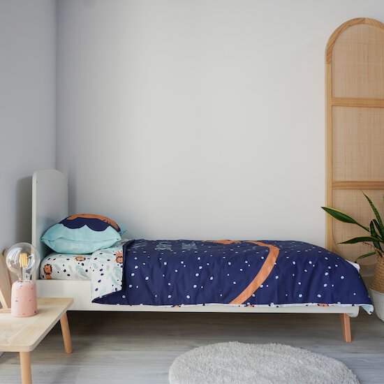 Parure de lit couette + taie   Lion        100 x 140 cm   de               Petit à petit