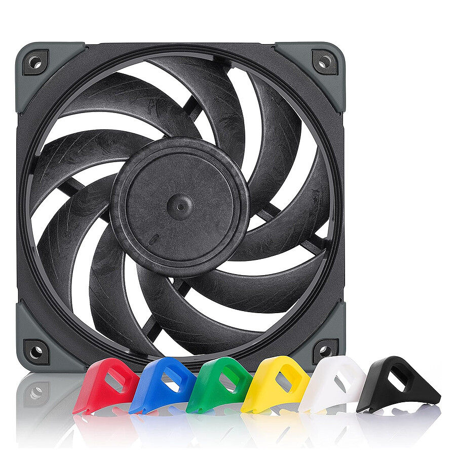 Noctua NF-A12x25 PWM chromax.black.swap