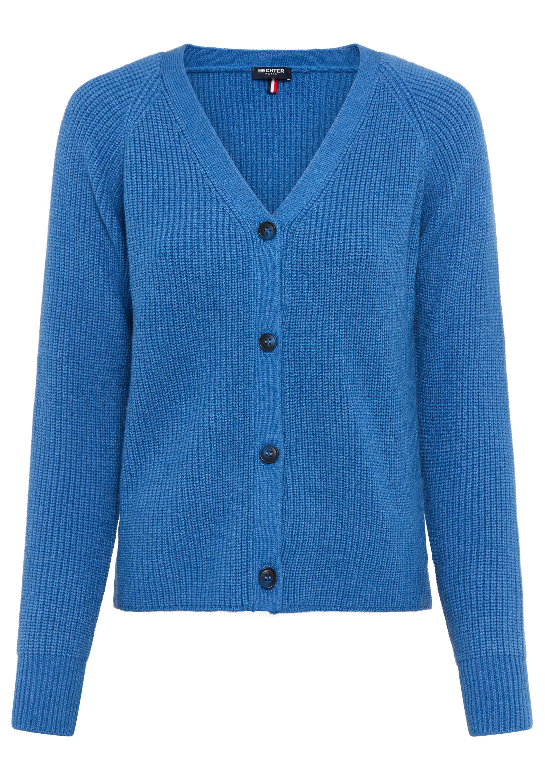 HECHTER PARIS Strickjacke , mit V-Ausschnitt - NEUE KOLLEKTION