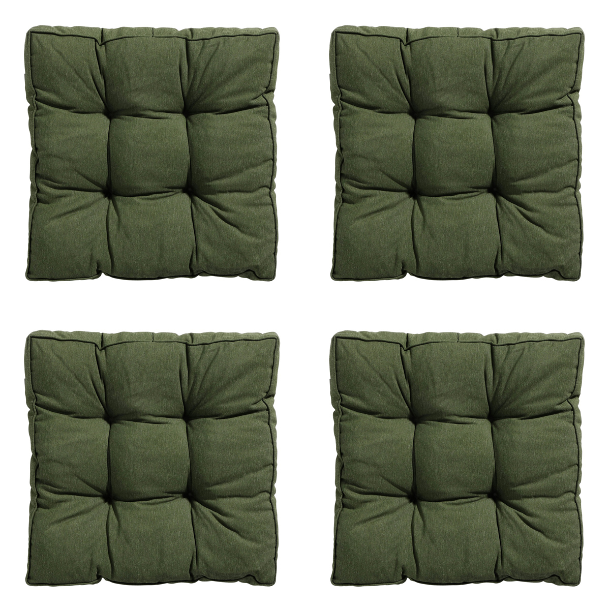 Madison Panama green Zitkussen - Set van 4