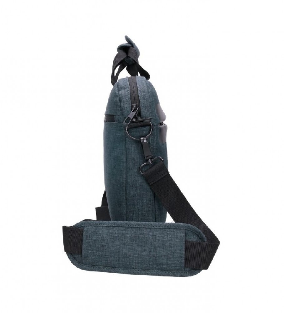 Bolsa transversal National Geographic Stream Antracite - 42x5x30cm