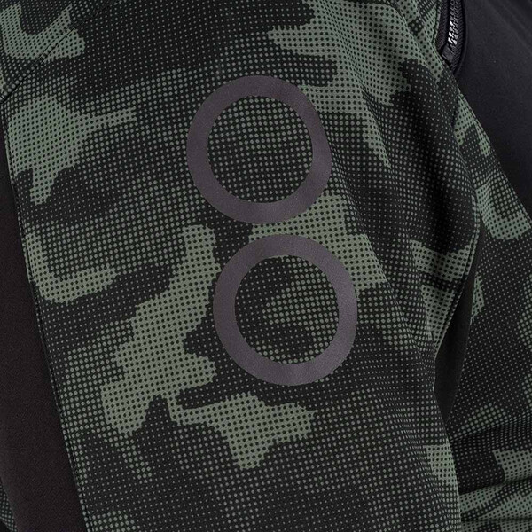 Bering - Blouson Davis King Size - grande taille Noir / Camouflage Vert