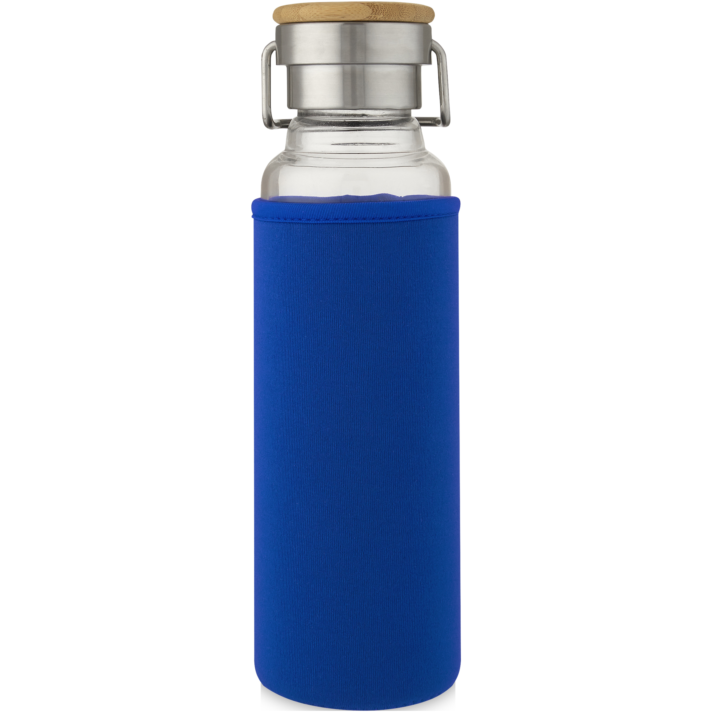 EgotierPro 100696 - Bouteille Thor 660 ml en verre avec manchon en neoprene