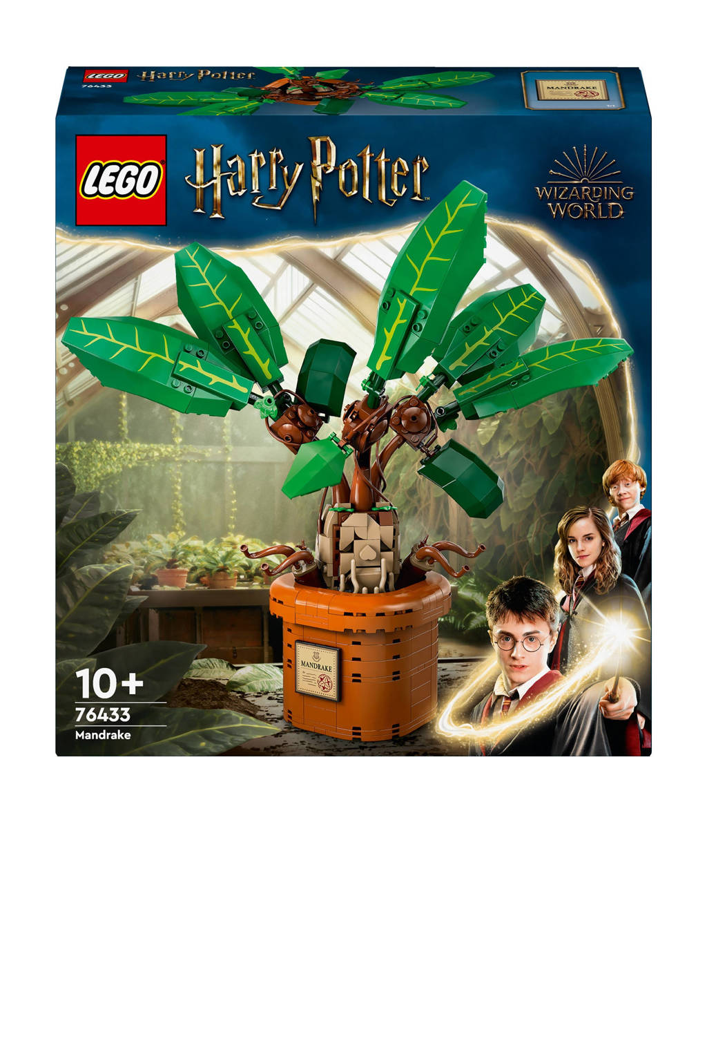 Leuk concept, gedoe om te bouwenMandragora Speelgoed Plant set 76433