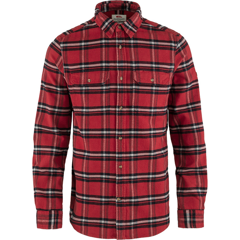Fjällräven Herren Övik Heavy Flannel Hemd