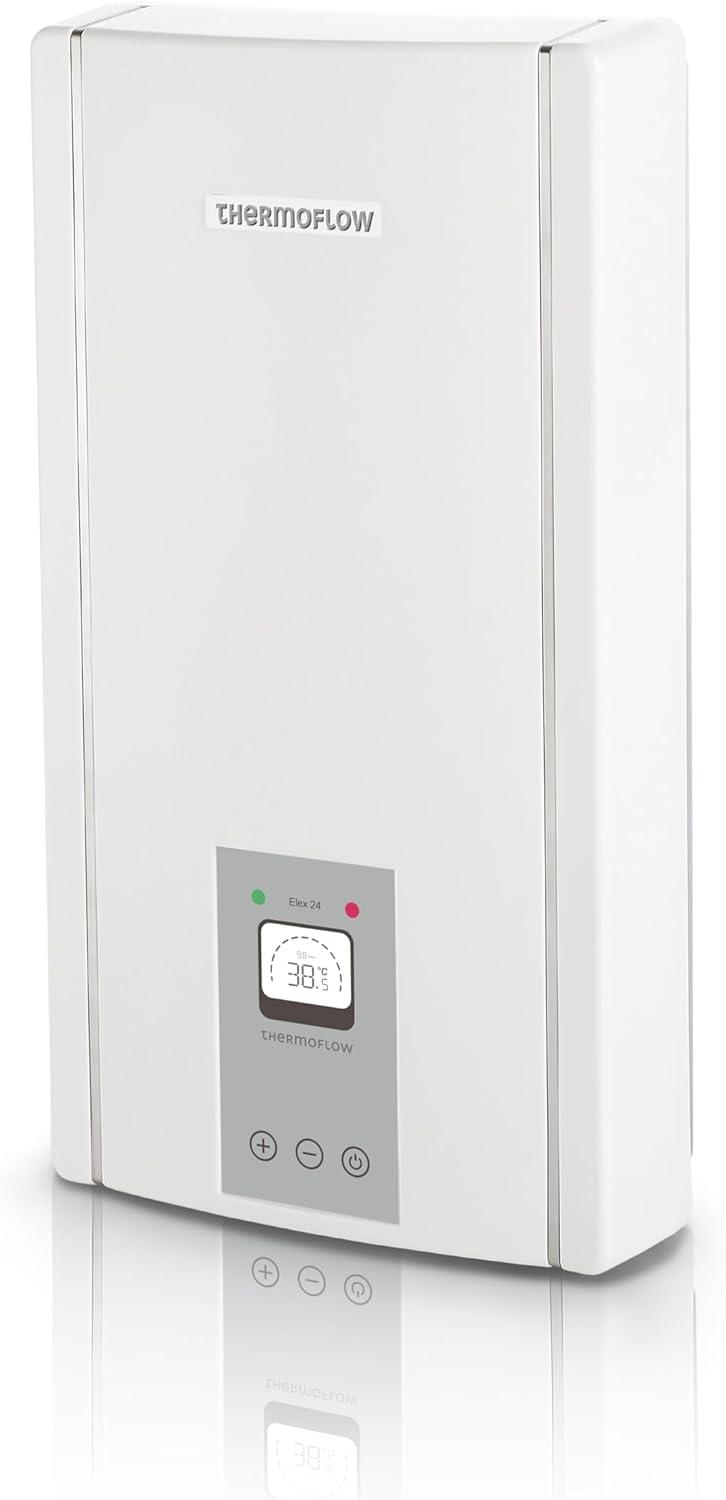 Thermoflow Elex 24 kW Durchlauferhitzer 400 V druckfest | Warmwasserbereiter bis 55 °C | G 1/2