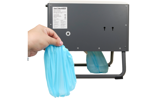 LooSeal Mobile Verschweißer Toilette Tank mit Akku grau