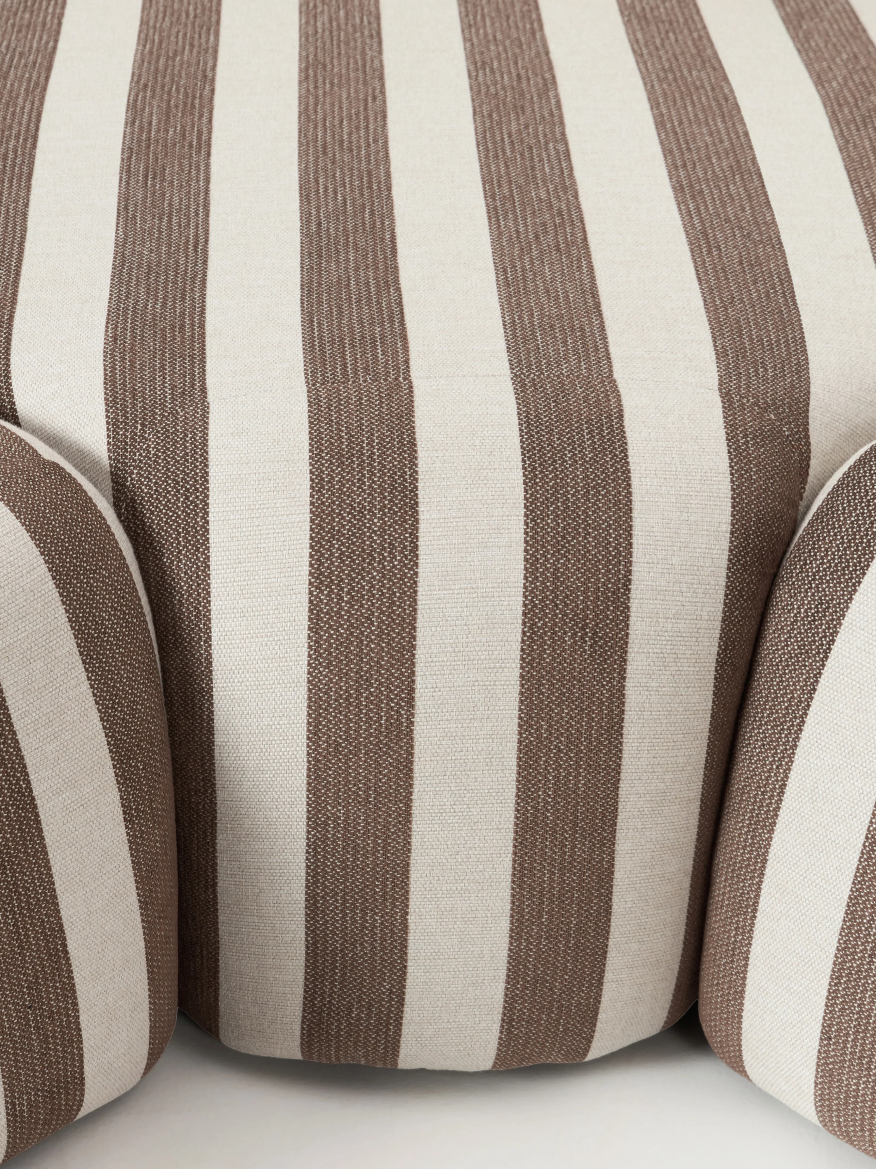 Gestreepte hoekbank Wolke