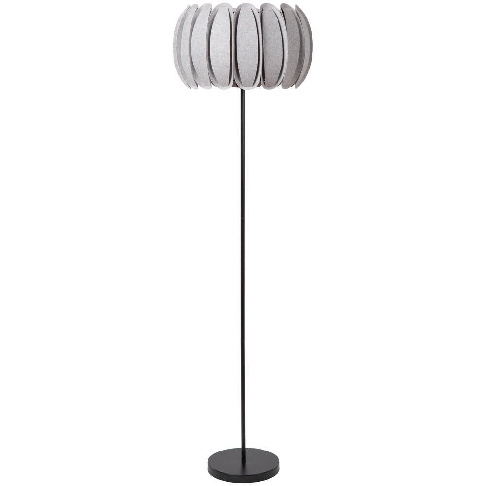 Spencer vloerlamp in grijs en zwart E27