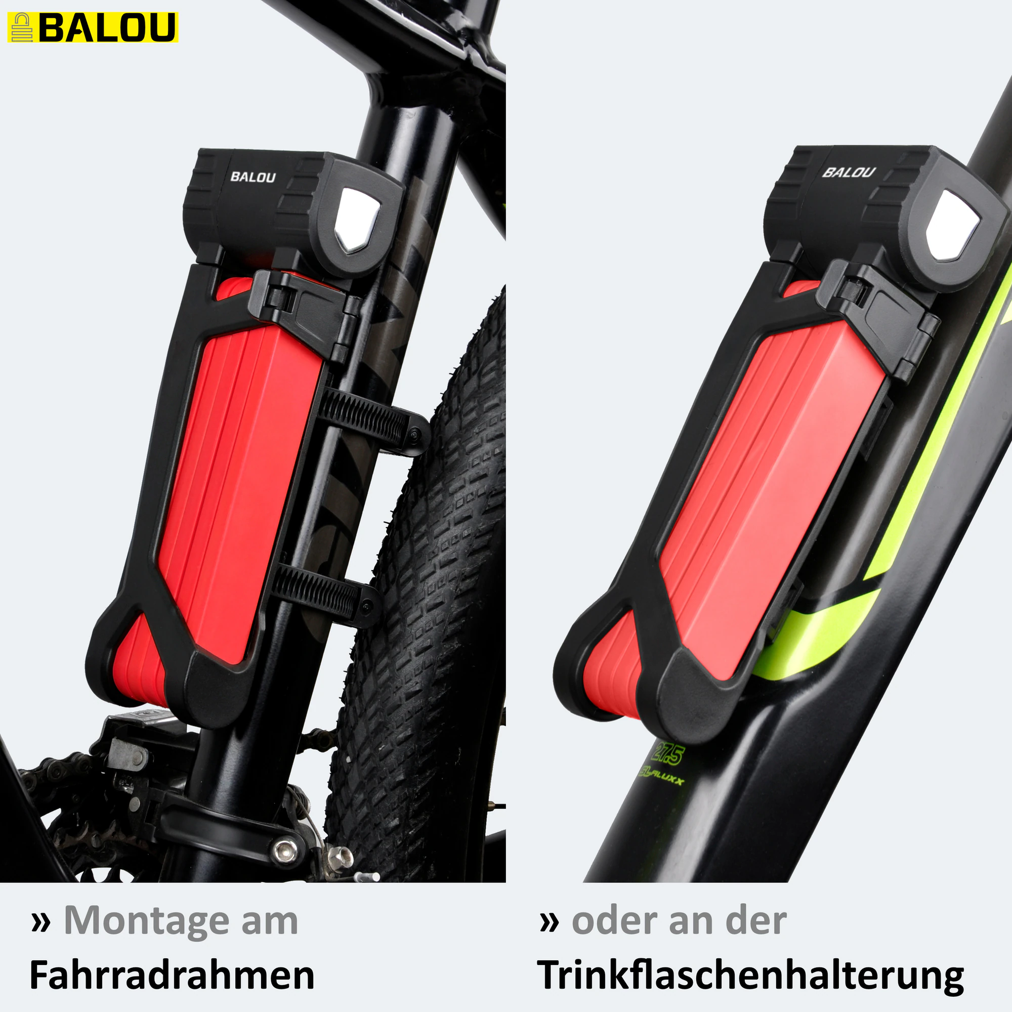 BALOU Faltschloss, in 5 verschiedenen Farben