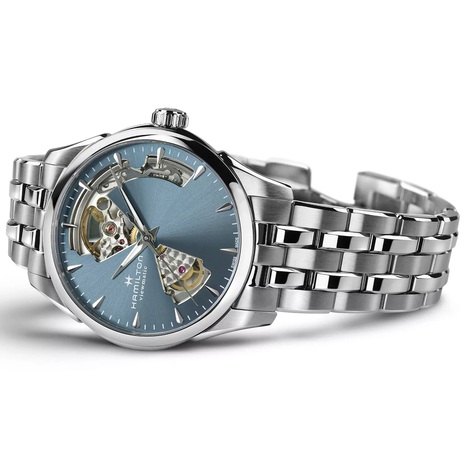 Hamilton Jazzmaster Open Heart Lady Auto H32215140