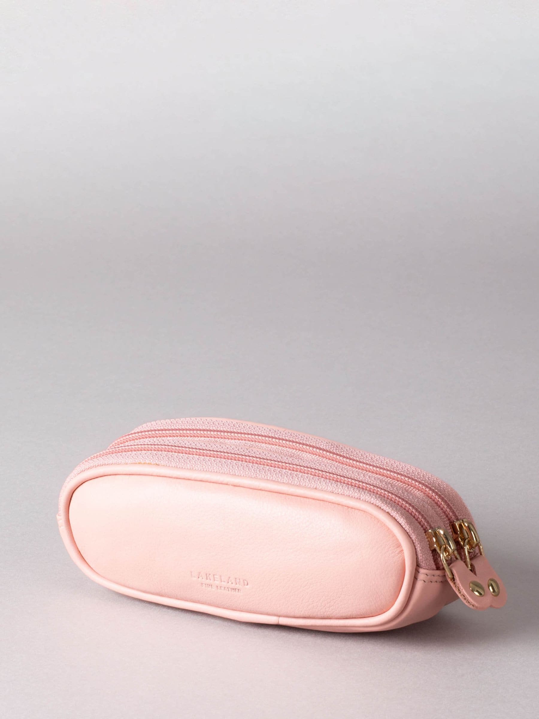 Roze - Lakeland Leather dubbele brillenkoker