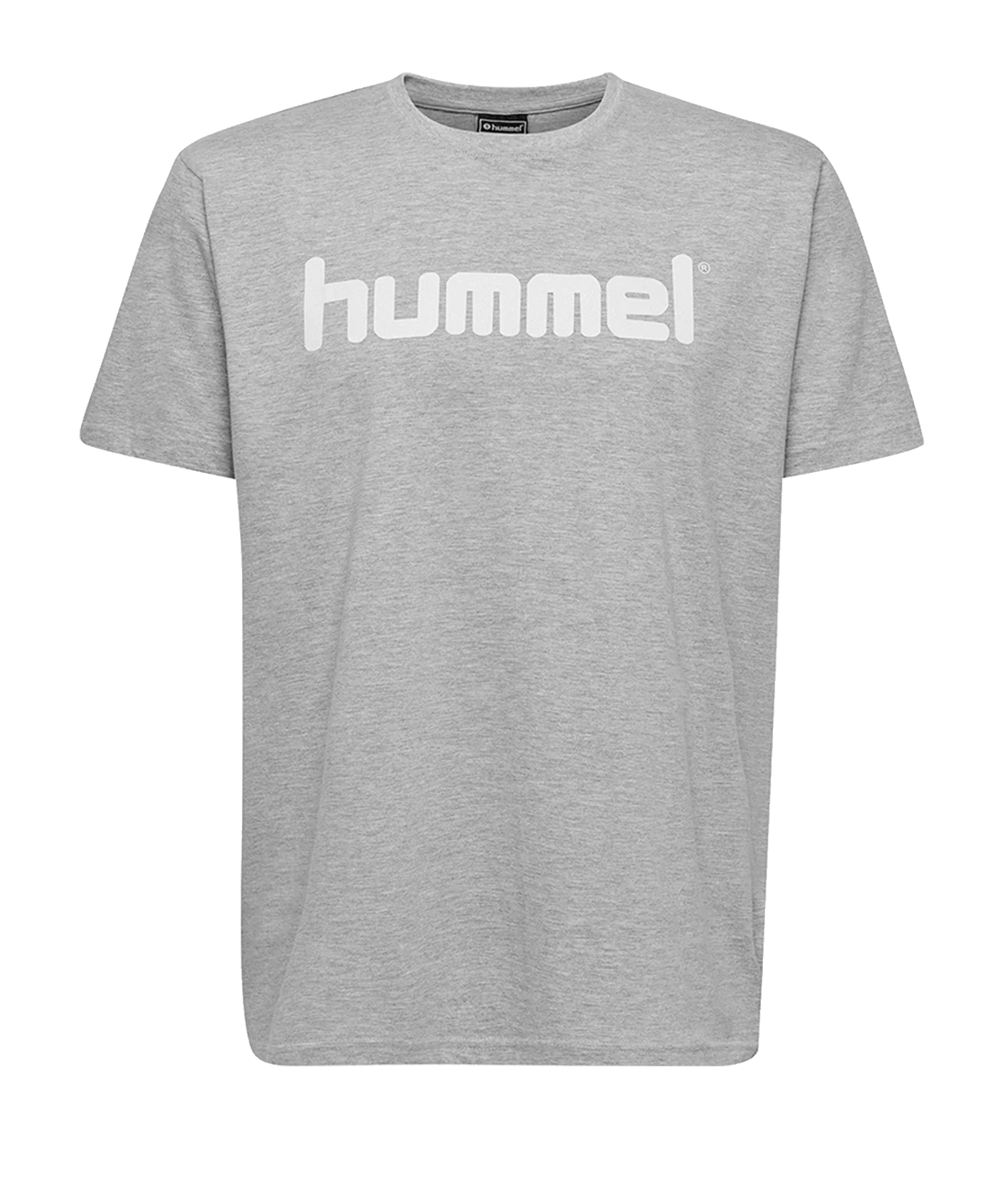 Hummel Cotton T-Shirt Logo Grau F2006
