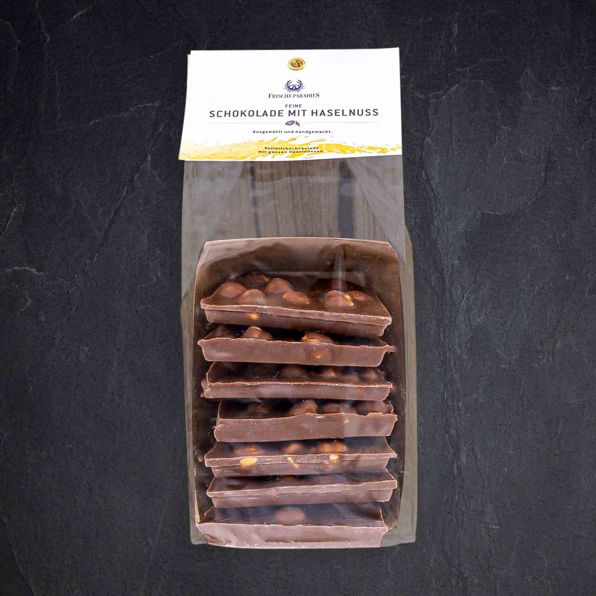 Bruchschokolade Vollmilch-Haselnuss