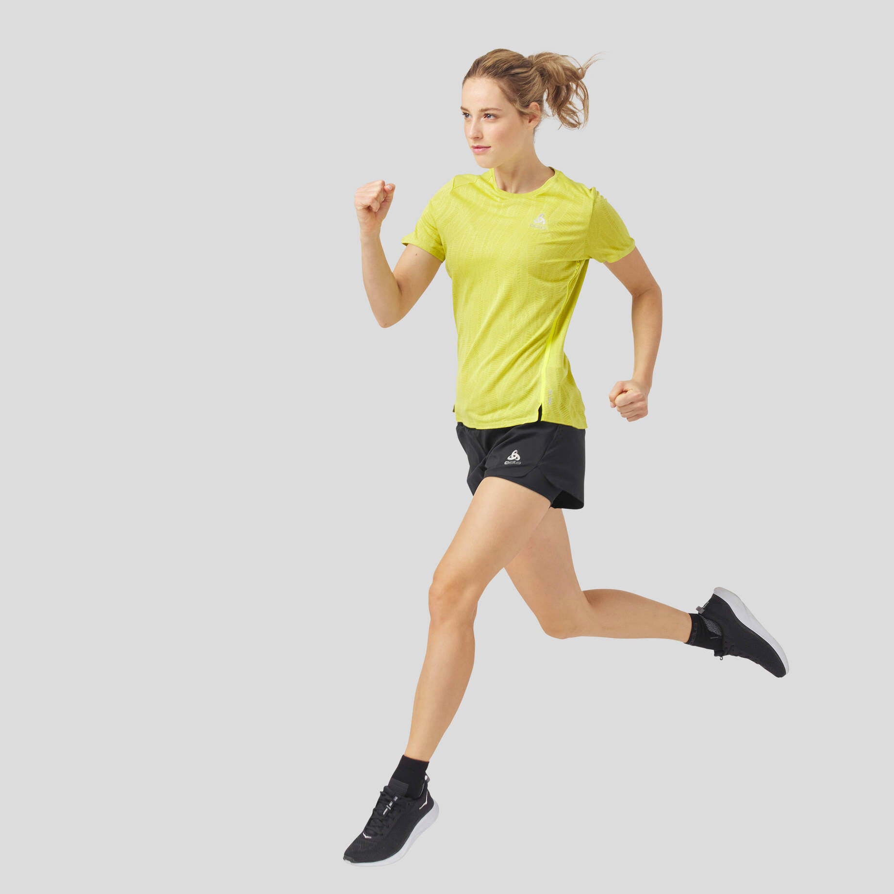 Odlo| Damen Laufshorts ZEROWEIGHT 3 2IN1