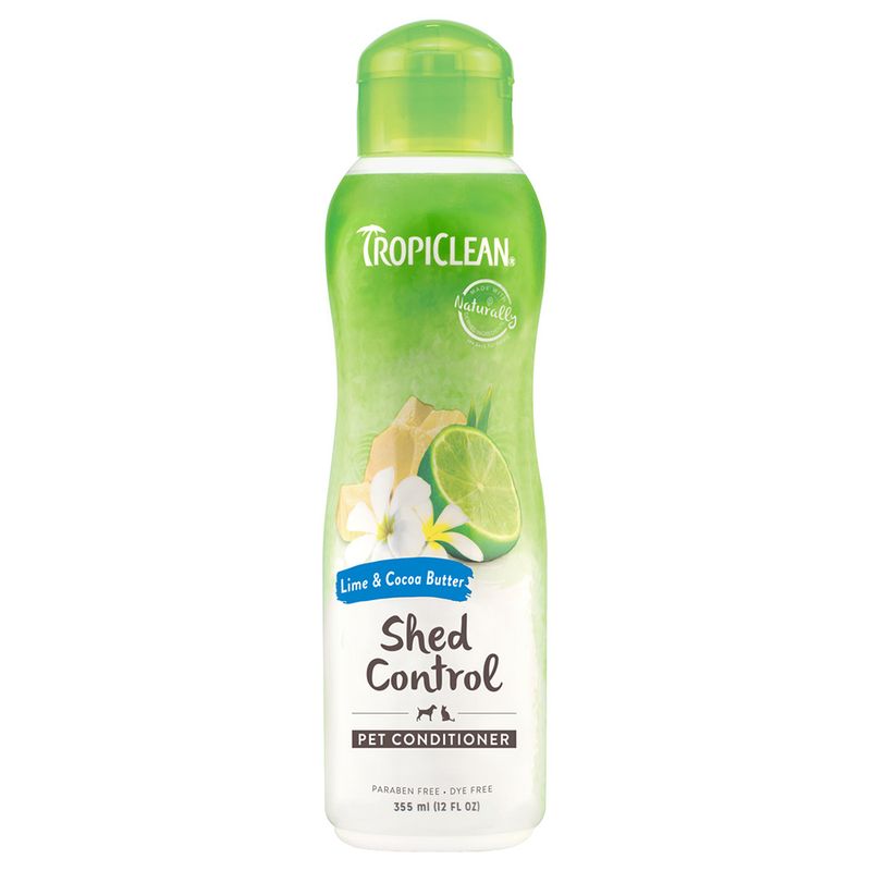 Shampooing TropiClean Shed Control citron vert et noix de coco