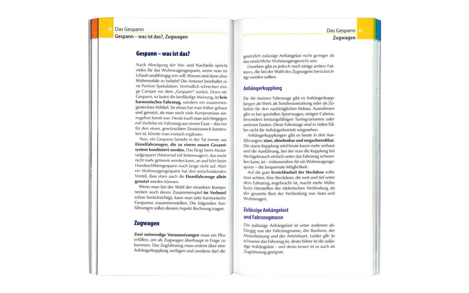 Wohnwagen Handbuch