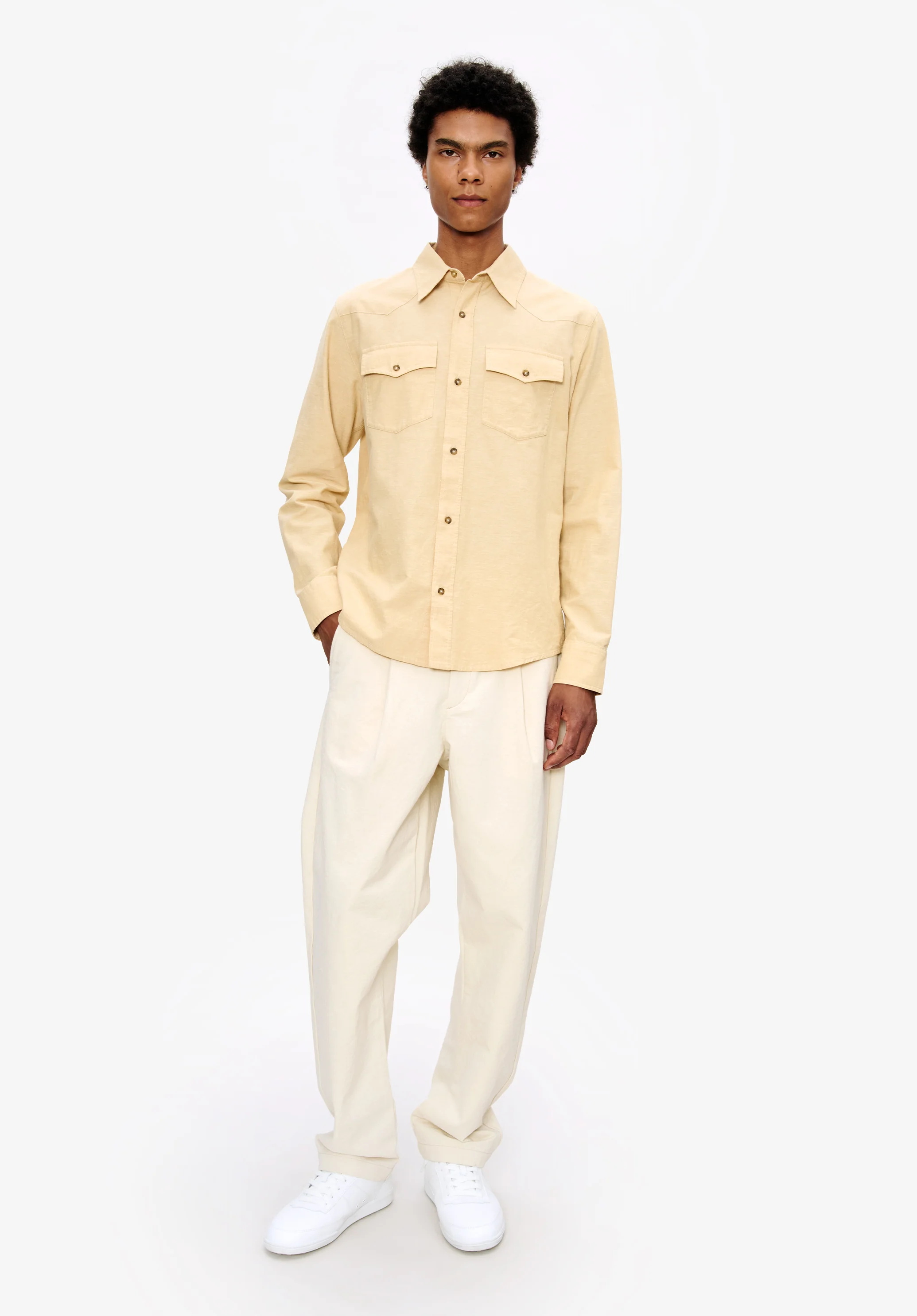 Pantalon Renato - Ecru