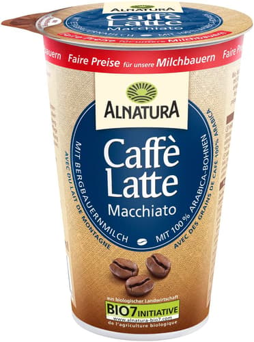 Alnatura BIO Kaffeedrink Caffè Latte Macchiato