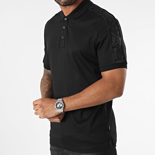 Polo Manches Courtes A Bandes Parlay 189 50494073 Noir