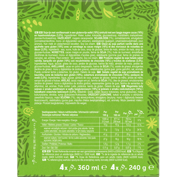 Ola IJs Cornetto Vegan 4 stuks 4 x 90ml