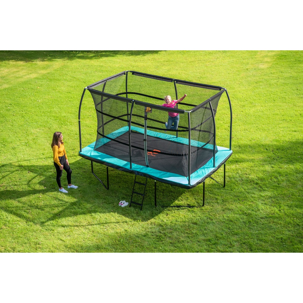 Jump Power Elite Series 12 x 8ft Rechteckiges Trampolin & Sicherheitsnetz