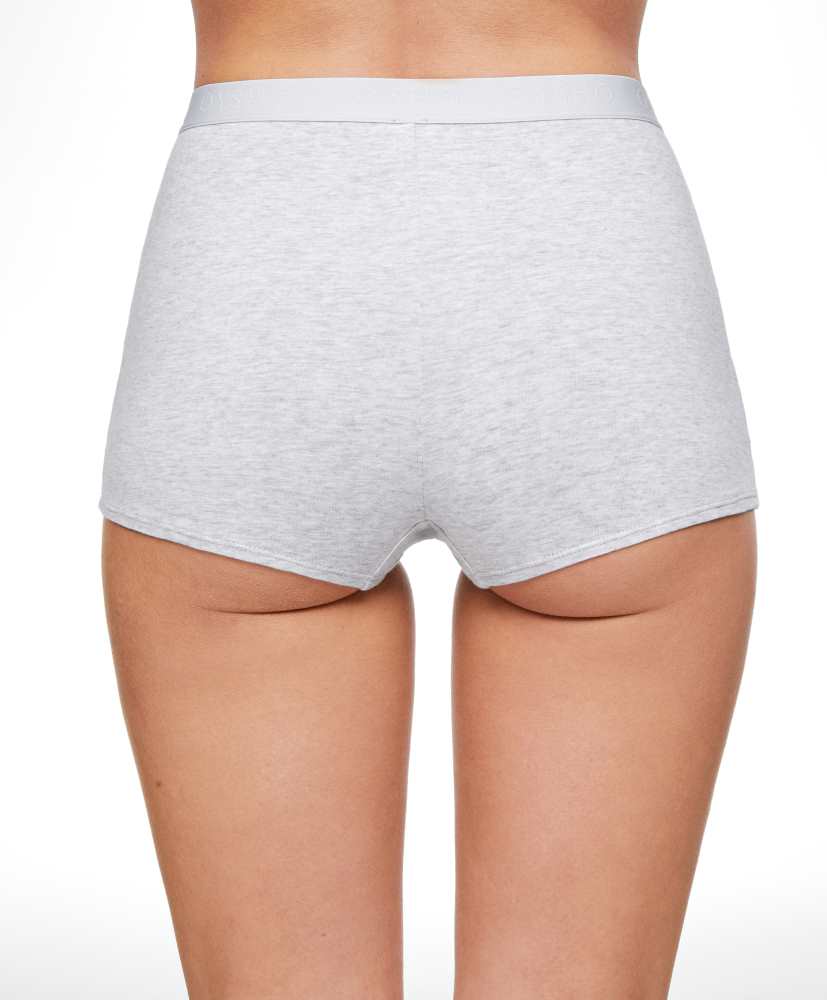 2 shorts culote de algodão com logotipo
