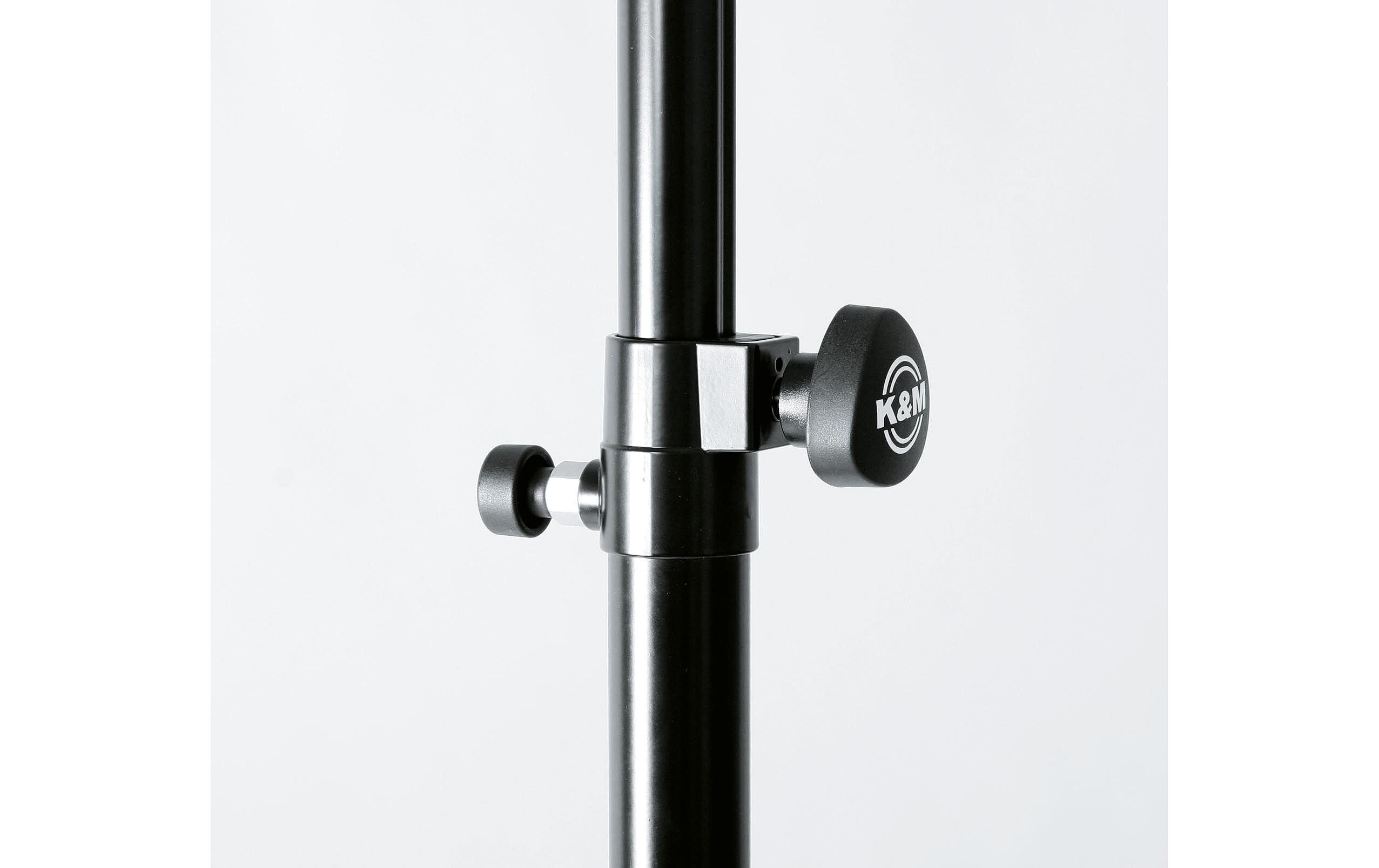 Boxenstativ 214/6 Schwarz<br>Dekorativ und platzsparend