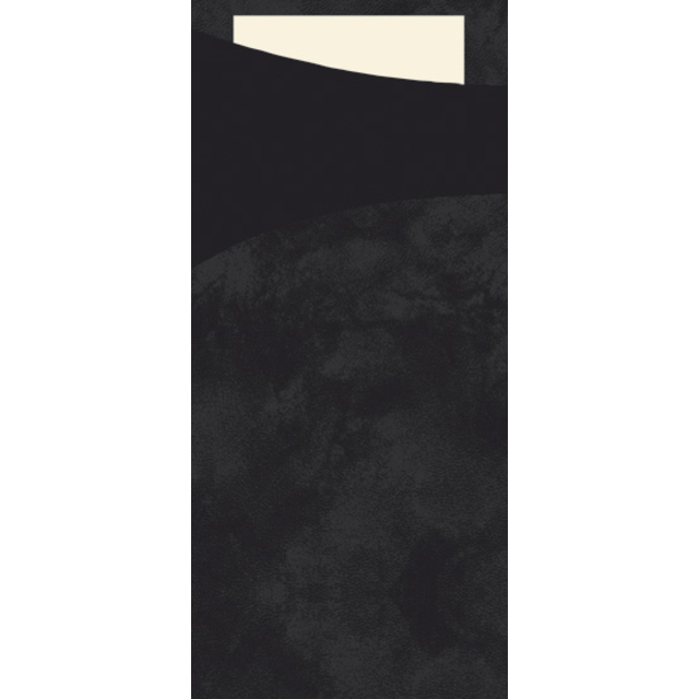 Duni Sacchetto, Papier, 8.5x20cm, zwart