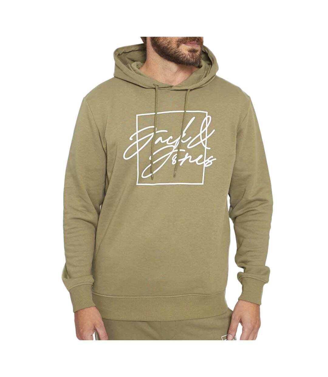 Sweat Kaki Homme Jack and Jones Halbie