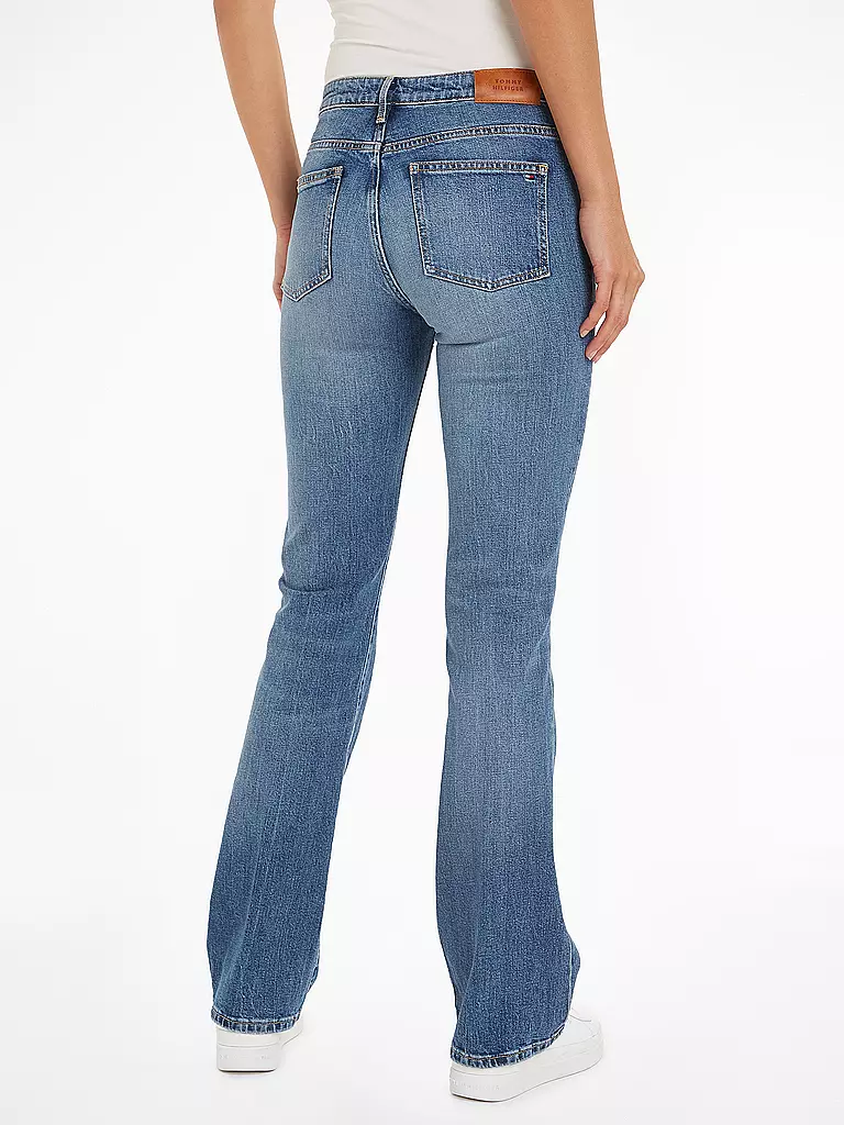 TOMMY HILFIGER Jeans Bootcut Fit BETH blau