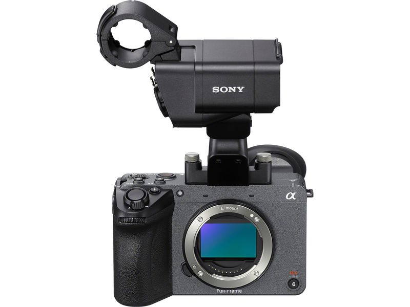 Sony Videokamera ILME-FX2 XLR-Griff Digitalkamera mit austauschbarem Objektiv und XLR-Griff