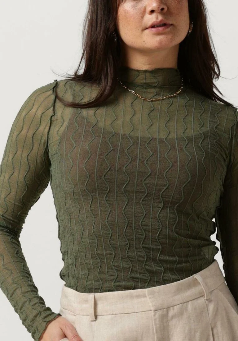 ENVII groene envii top ensofie ls t-n tee 6958