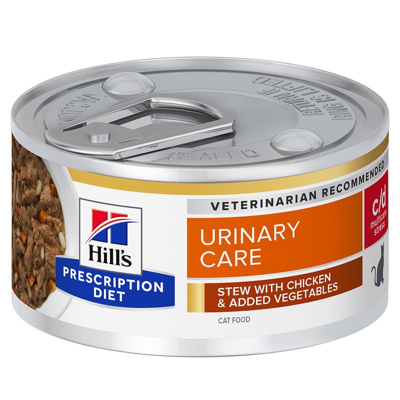 Hill's Prescription Diet c/d Urinary Stress Mijoté, poulet