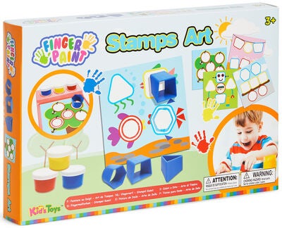 Kid's Dough Fingerfarge med Stempler