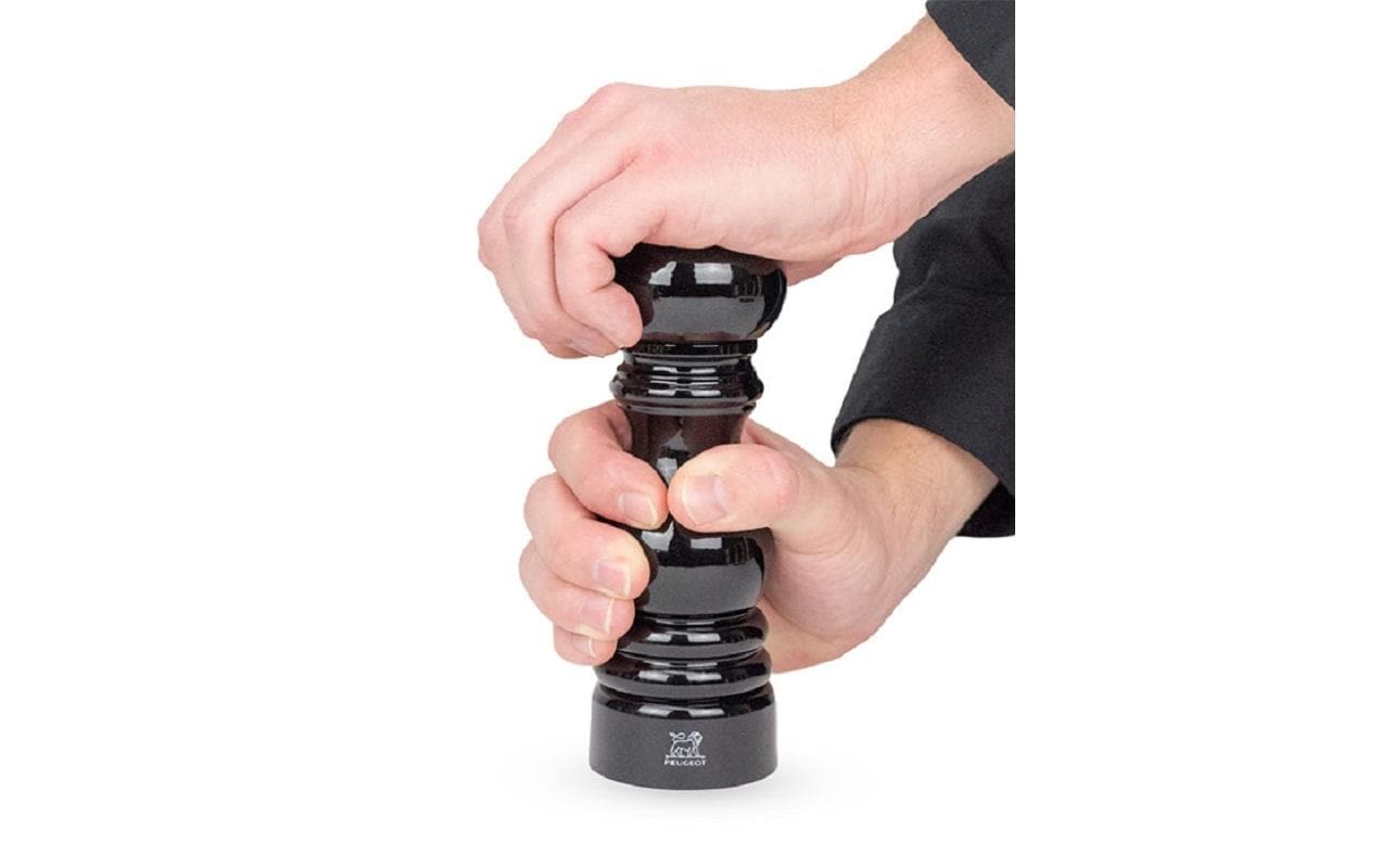Pfeffermühle Paris 18 cm, Schwarz glanzGewürzmühle für Pfeffer